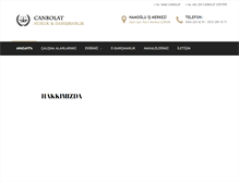 Tablet Screenshot of canbolathukukdanismanlik.com